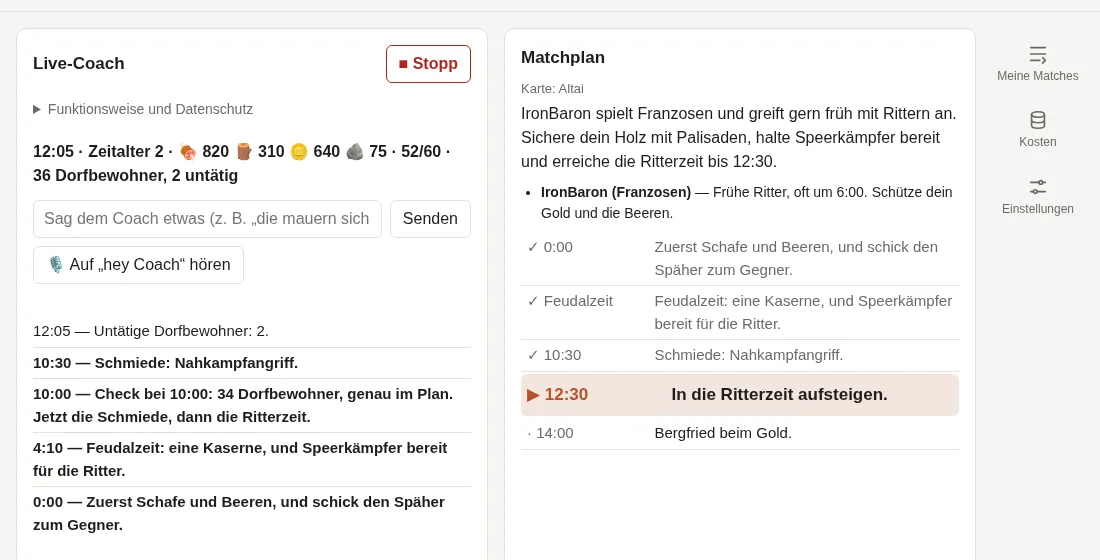 Mitten im Match: was der Coach gesagt hat, und der Plan mit dem nächsten Schritt hervorgehoben.